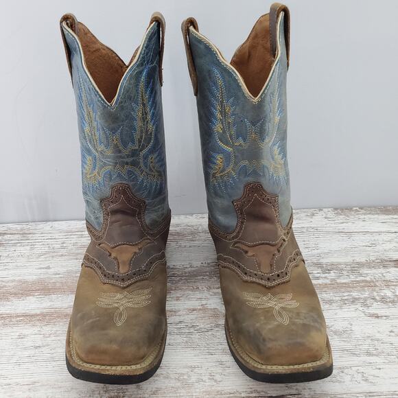 Potro Rebelde Square Toe Western Boots Mens 8 main image 4